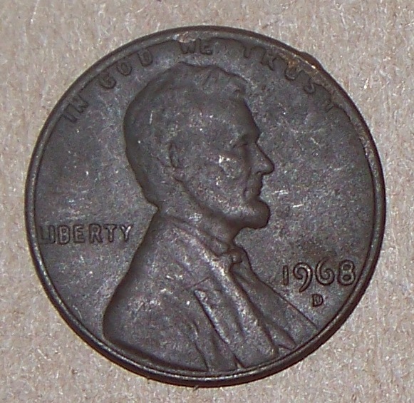 1968-D-Cent----Extremely-Strange-Doubling-And-More!